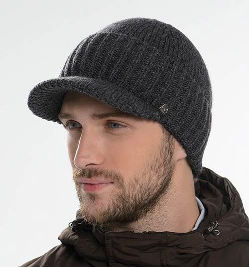 مدل کلاه بافتنی مردانه