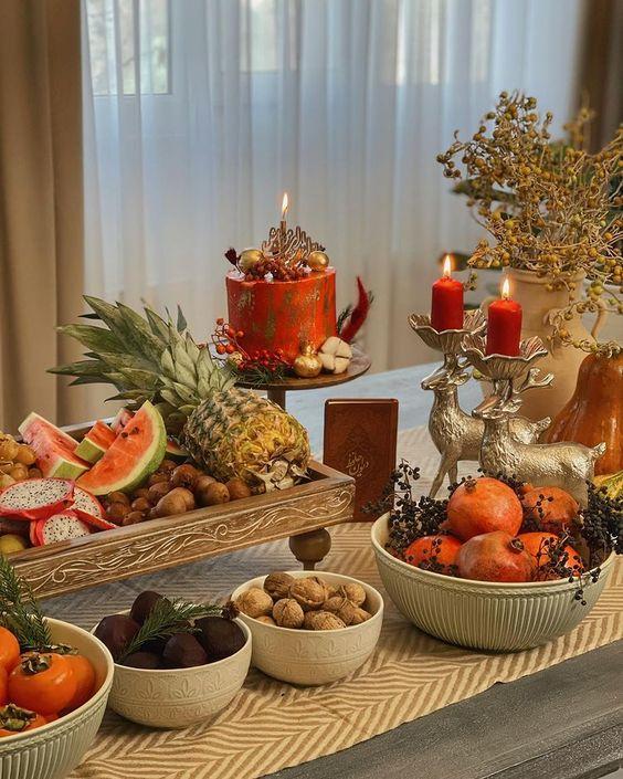 سفره شب یلدا 1401 سفره شب یلدا 1401
