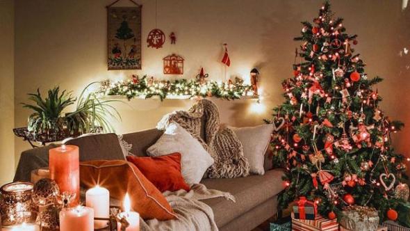 ایدههایی ساده و زیبا برای کریسمس + عکس عکس کریسمس