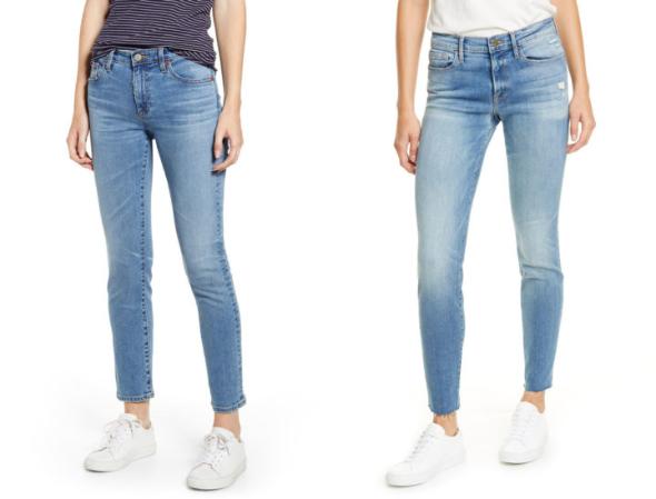شلوار جین مناسب برای اندامهای مختلف شلوار جین سه ربع (cropped jeans)