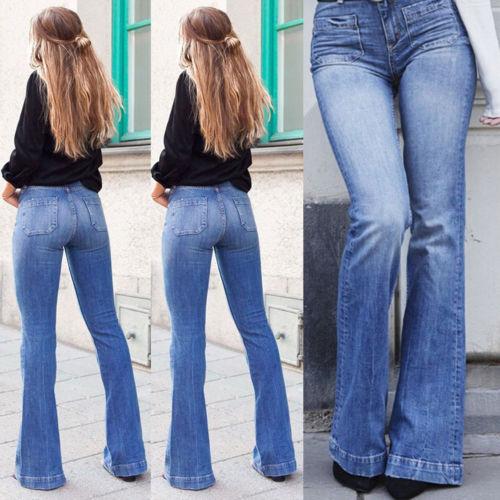 شلوار جین بوت کات (boot cut jeans)