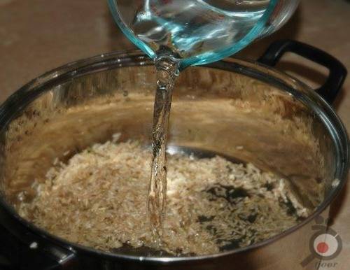 تخمیر کردن آب برنج