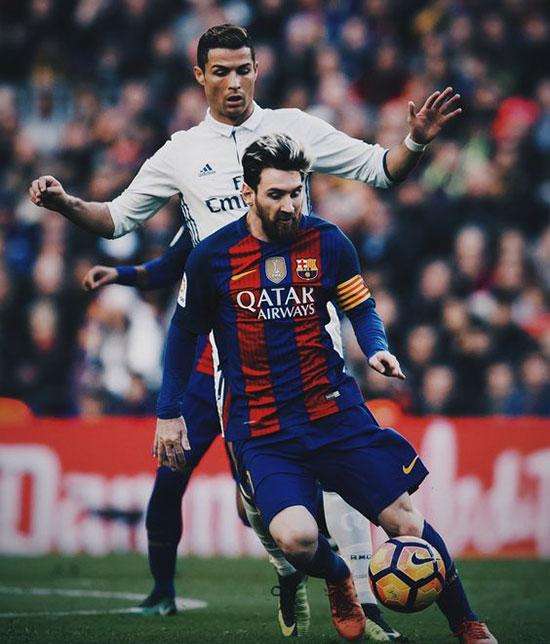 عکس پروفایل مسی و رونالدو