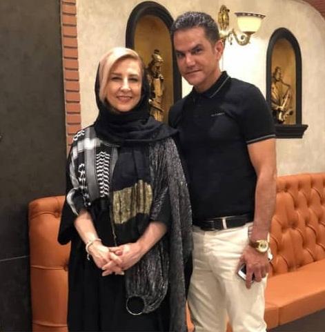 جدیدترین عکس مرجانه گلچین، بازیگر دوست داشتنی سریالهای طنز برادر مرجانه گلچین