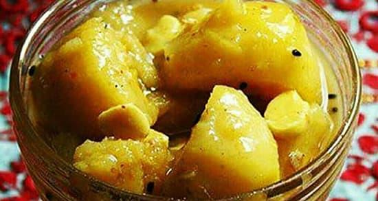 با دستور تهیه جنوبیها ترشی انبه خوشمزه خانگی تهیه کنید ترشی انبه عربی