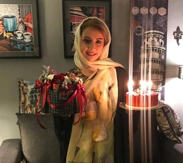 جشن تولد زیبای شبنم قلی خانی