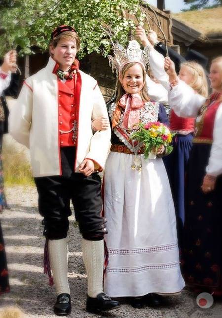 لباس عروس در نروژ
