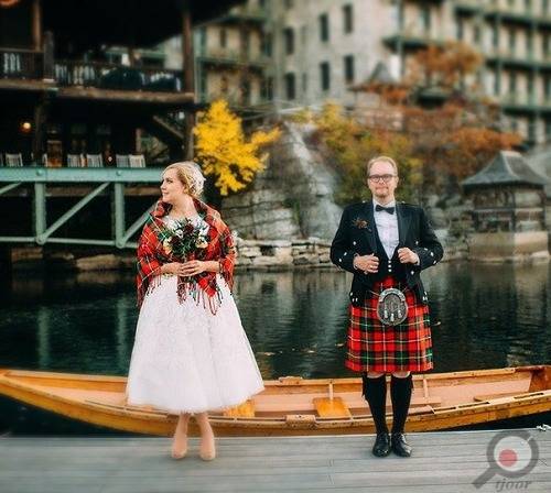 لباس عروس در اسکاتلند