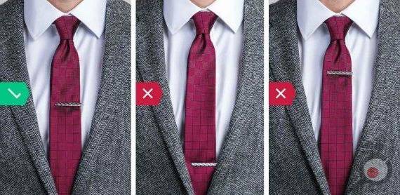 استفاده از گیره کراوات