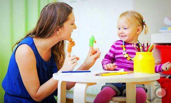 گفتار درمانی در کودکان دو ساله