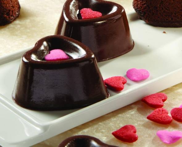 شکلات های قلبی شکل روز ولنتاین