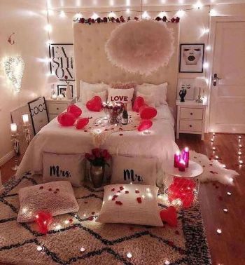 نورپردازی اتاق خواب عروس