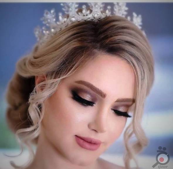 آرایش شیک صورت عروس مدل آرایش شیک صورت عروس