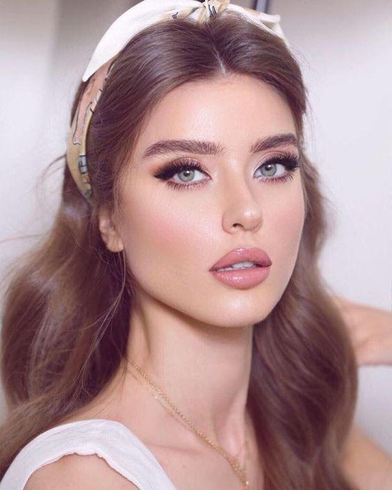 مدل آرایش دخترانه شیک و غلیظ مدل آرایش دخترانه شیک