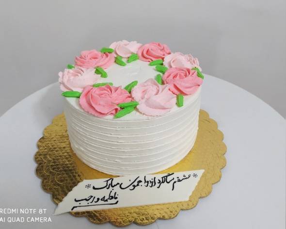 تصاویر زیبا از کیک سالگرد ازدواج