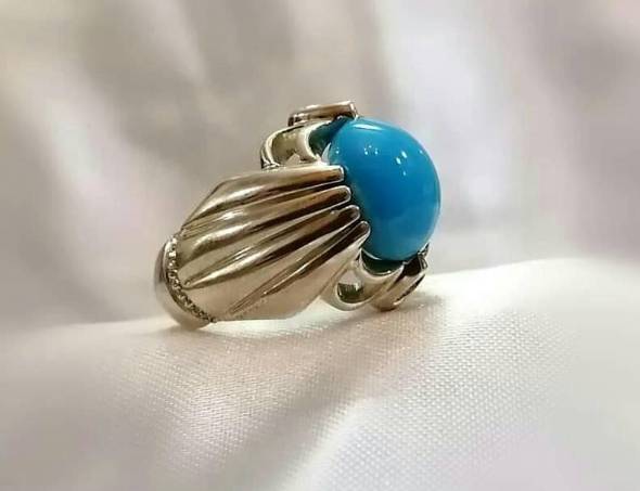 انگشتر سنگ فیروزه شجری