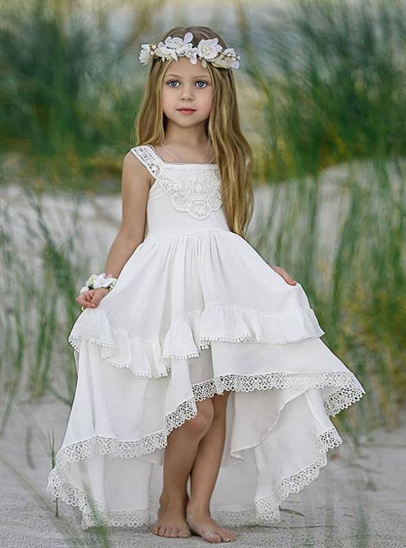 مدل بسیار زیبای لباس عروس بچه گانه