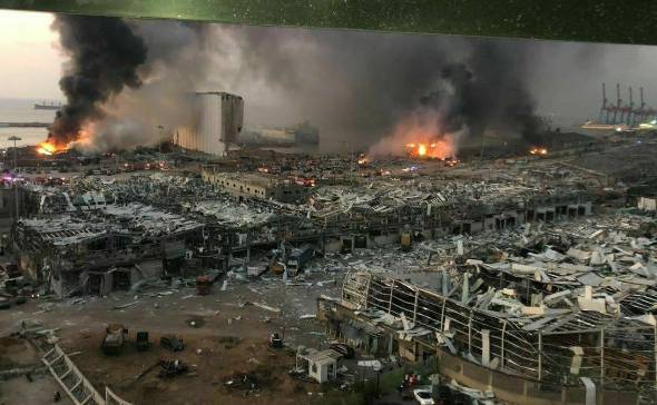افشای اسناد امنیتی از انفجار بیروت+عکس