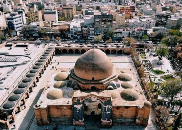 مکانهای دیدنی و تفریحی شهر تبریز کدامند؟ مسجد کبود تبریز