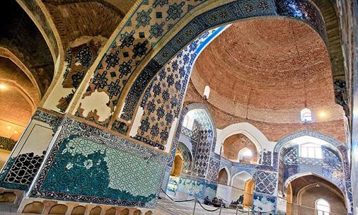 مکانهای دیدنی و تفریحی شهر تبریز کدامند؟ مسجد کبود