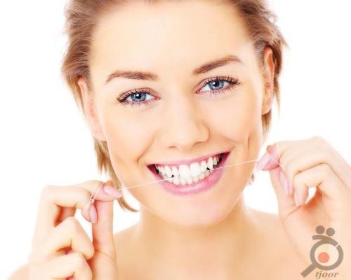 روش صحیح نخ دندان کشیدن