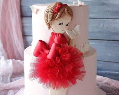 کیک تولد دخترانه انواع کیک های تولد دخترانه