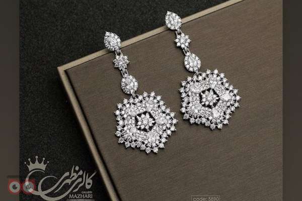 تخفیف گوشواره نقره گالری مظهری