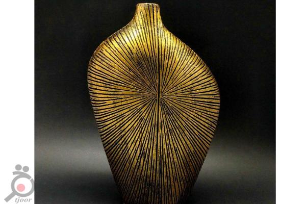 گلدان فانتزی طلایی